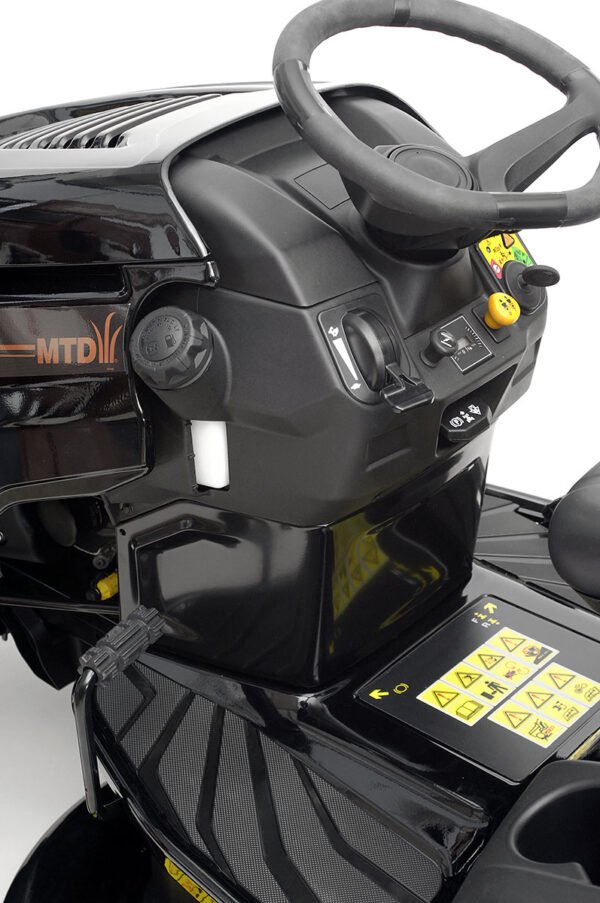 Black Edition 285/106 TWIN KH TRAC Rasentraktor mit Winterpaket 120 Plus – Bild 9