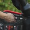 Cramer 82LT107 Aufsitzmäher inkl. 4x Akku und 3 Seitenkipper TR100 – Bild 5