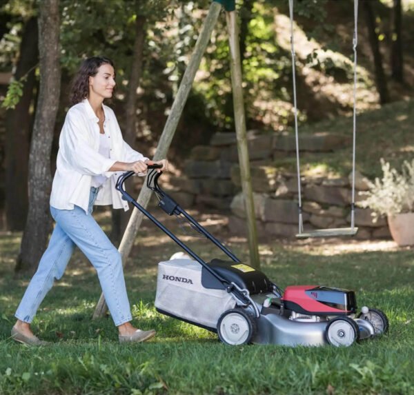 Honda HRG 466 XB PE Rasenmäher Set + GRATIS 4 Ah Akku – Bild 5