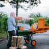 Posch Holzspalter Polly mit hydraulische Stammhebevorrichtung inkl. grosser Holzablage – Bild 2