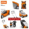 STIHL RMA 443 PV Rasenmäher ohne Akku | Ladegerät – Bild 3