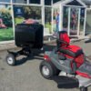 Cramer 82LT107 Aufsitzmäher inkl. 4x Akku und 3 Seitenkipper TR100 – Bild 12