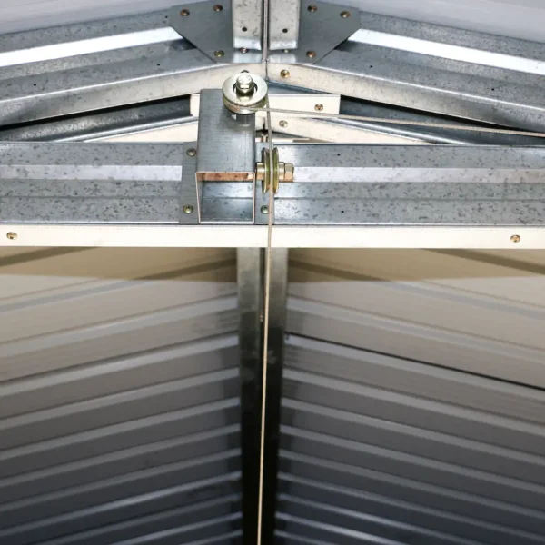DURAMAX Stahlgarage 3,7x6m – Bild 8